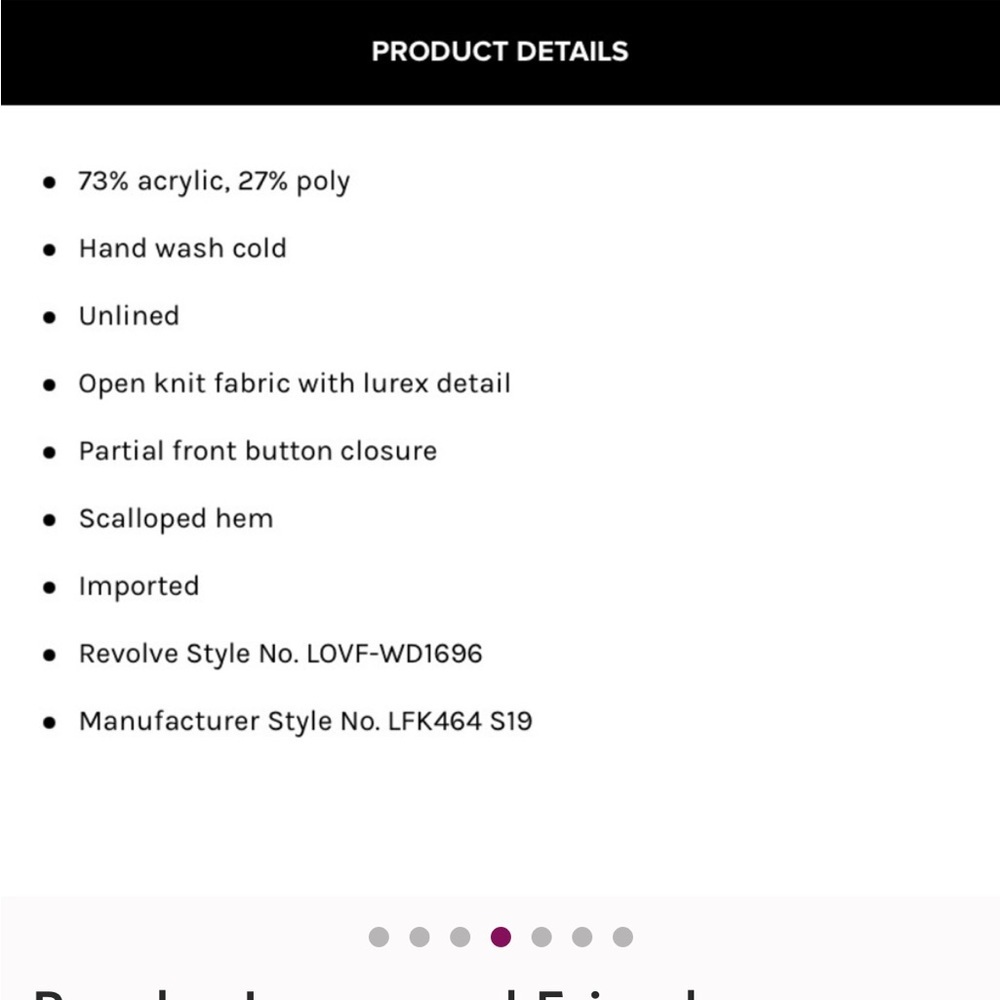 Revolve Lovers and Friends Ukulele Dress - Picture 4 of 7